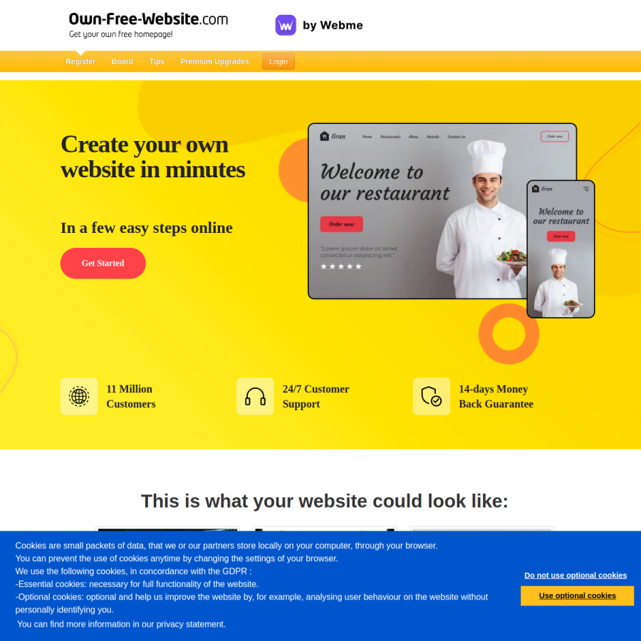 page.tl homepage screenshot