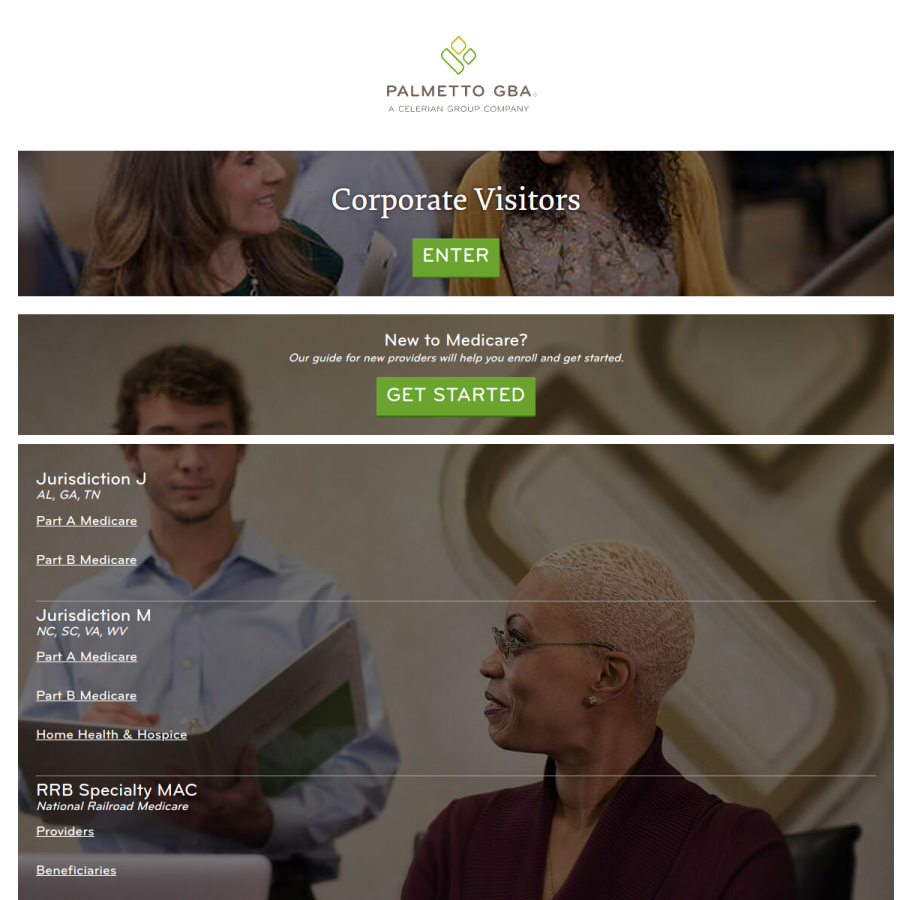 palmettogba.com homepage screenshot