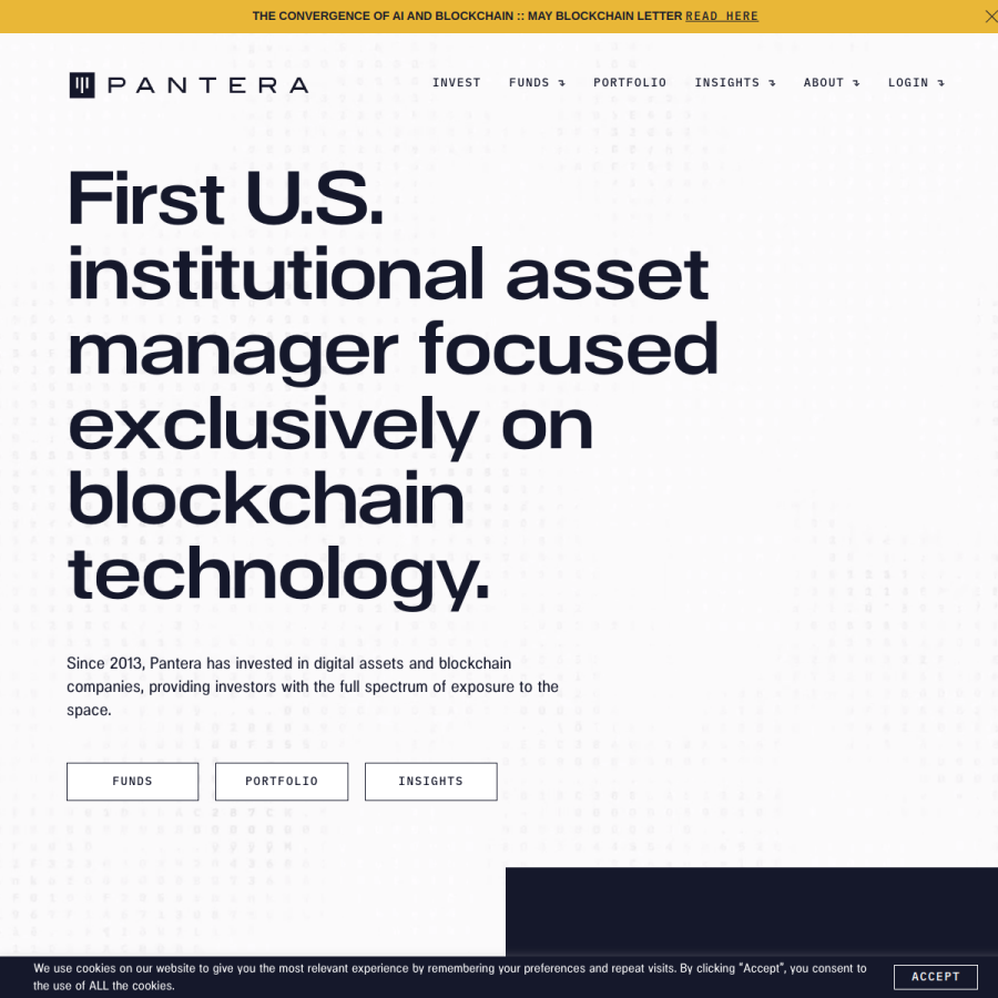 panteracapital.com homepage screenshot