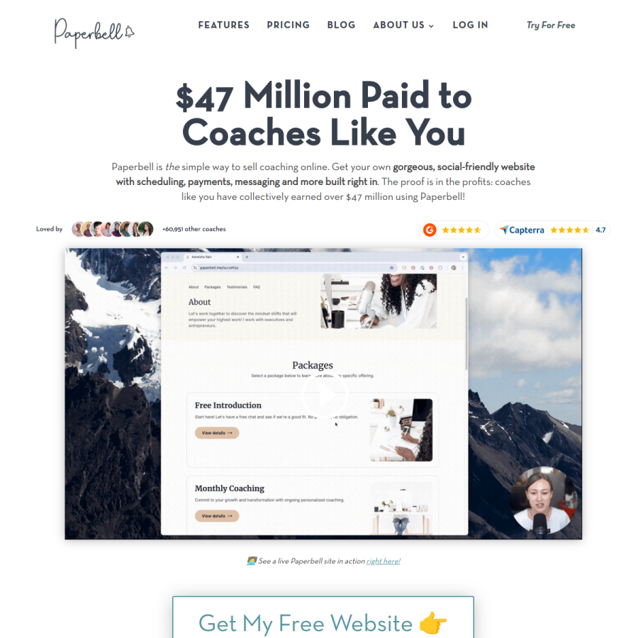 paperbell.com homepage screenshot