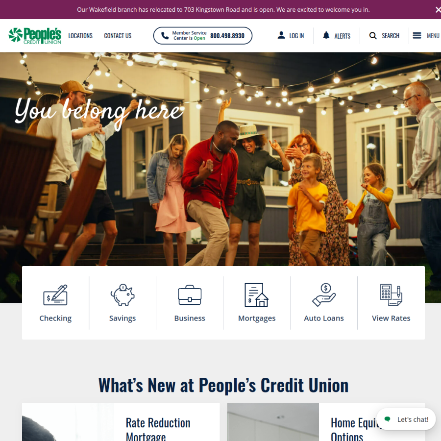 peoplescu.com homepage screenshot