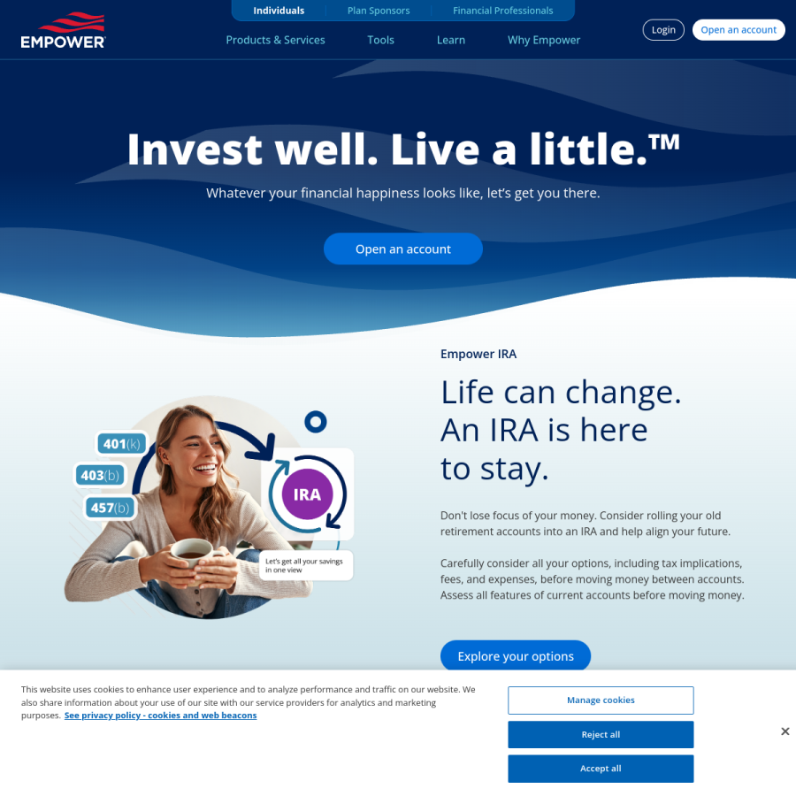 personalcapital.com homepage screenshot