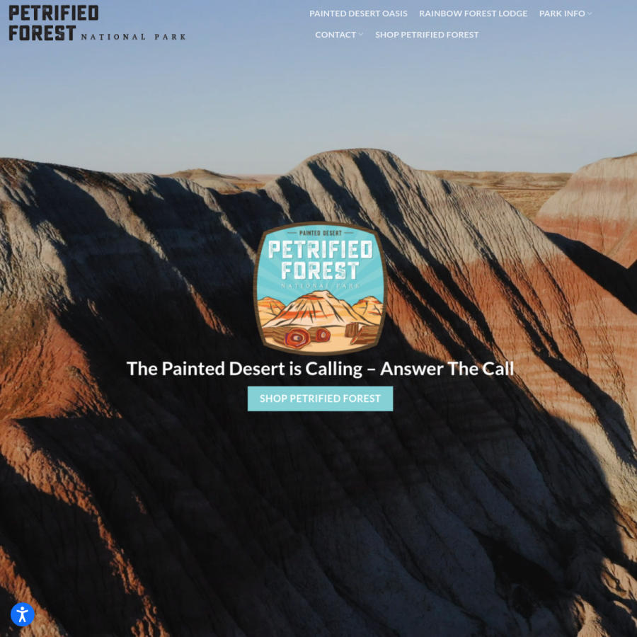 petrifiedforesttrading.com homepage screenshot