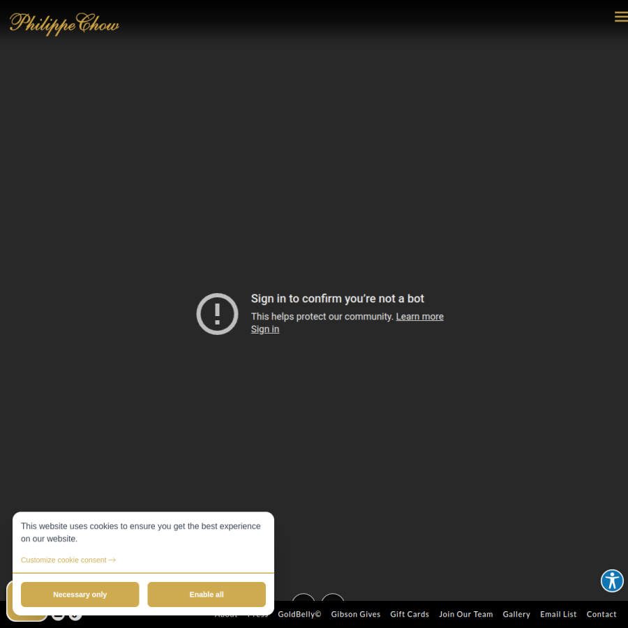 philippechow.com homepage screenshot