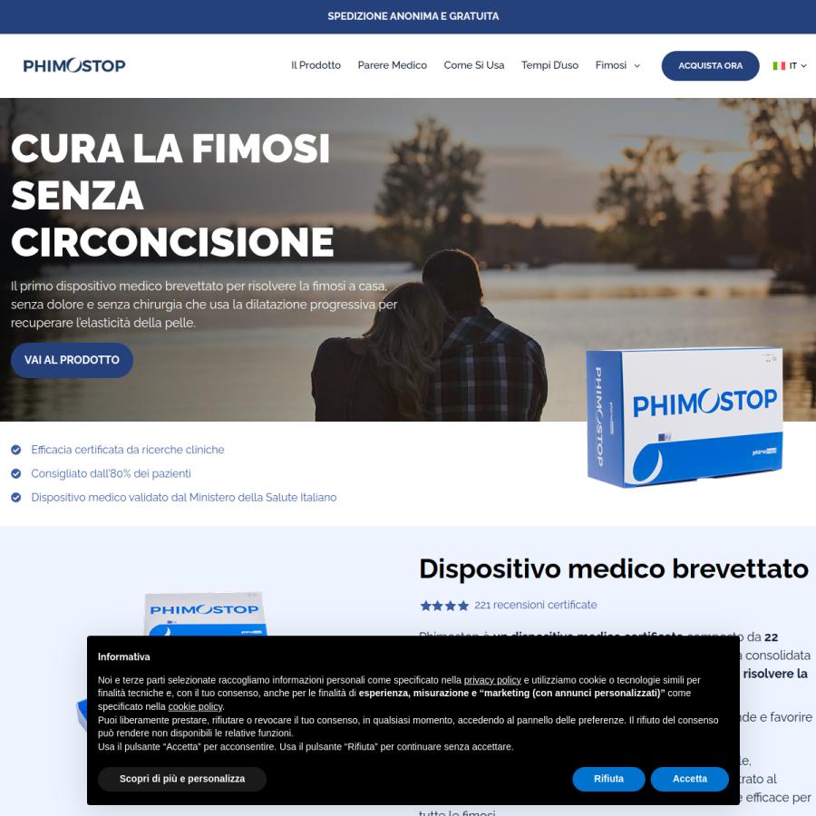 phimostop.com homepage screenshot