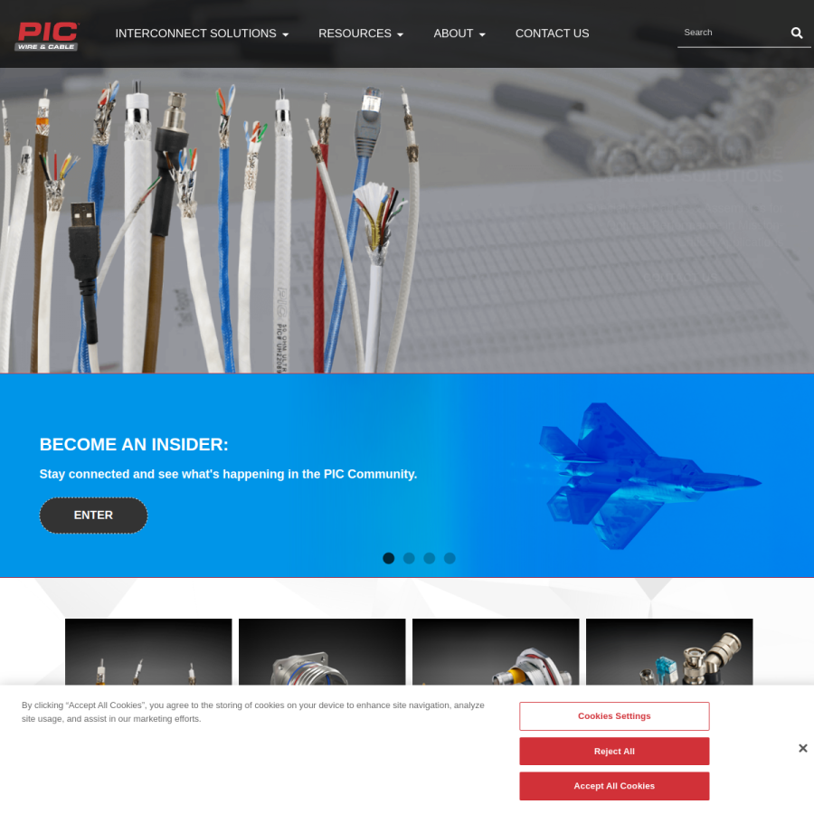 picwire.com homepage screenshot
