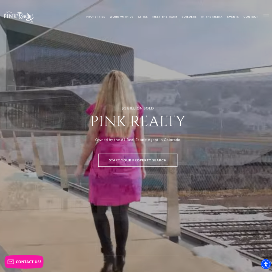 pinkrealty.com homepage screenshot