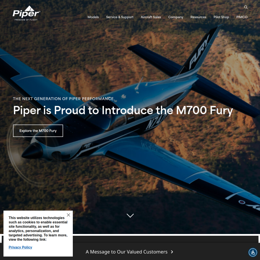 piper.com homepage screenshot