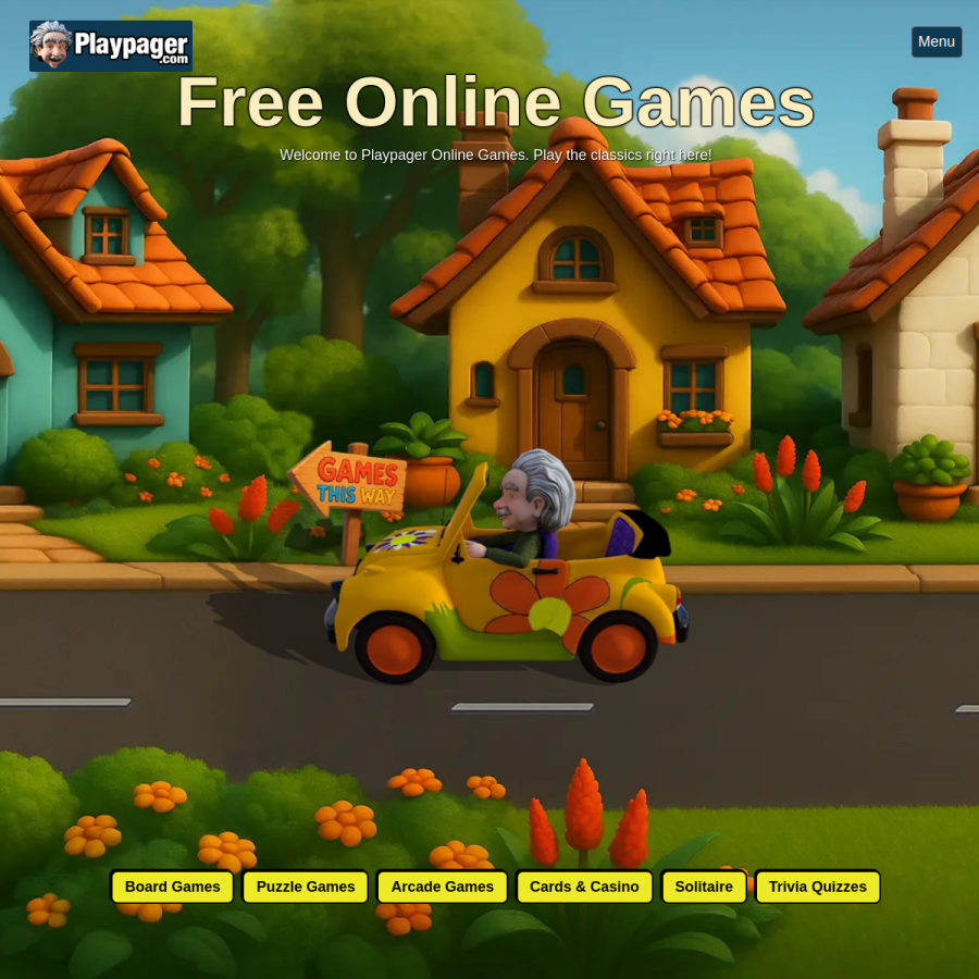 playpager.com homepage screenshot