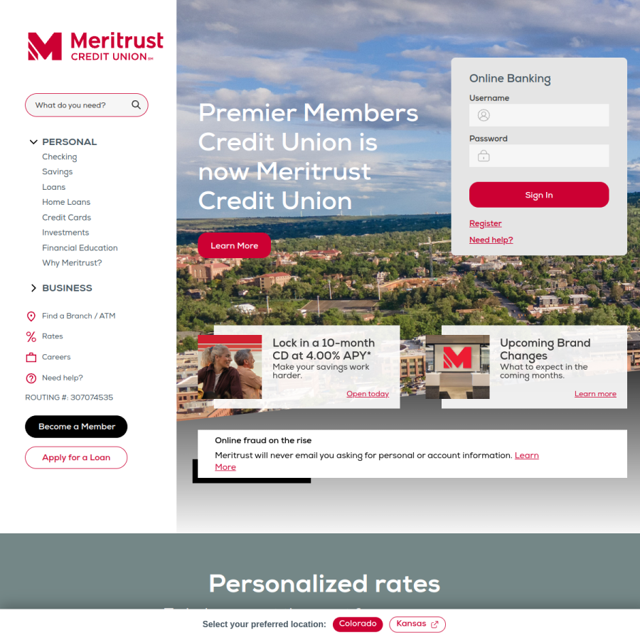pmcu.org homepage screenshot