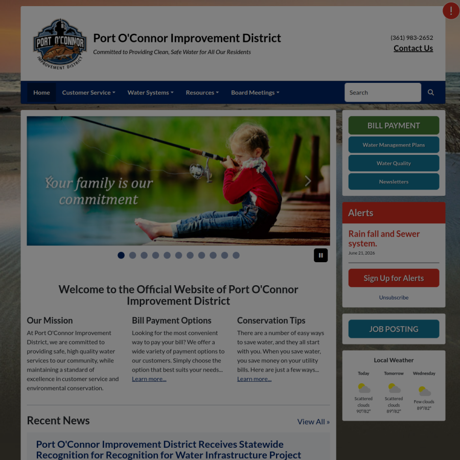 pocid.org homepage screenshot