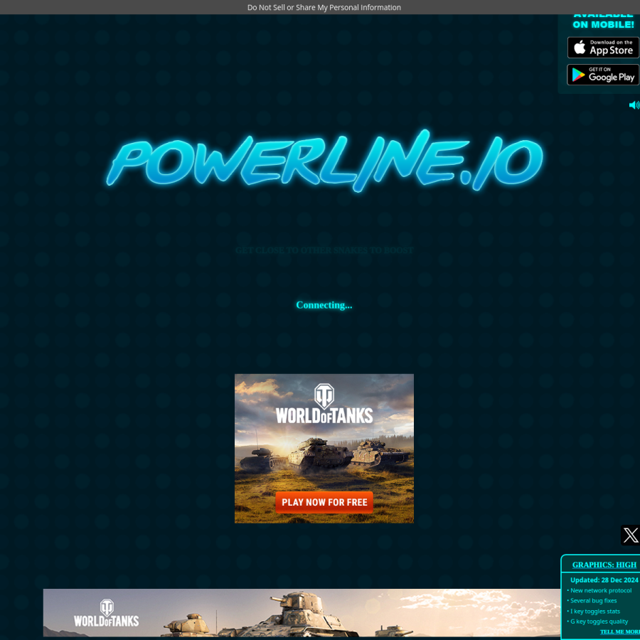 powerline.io homepage screenshot