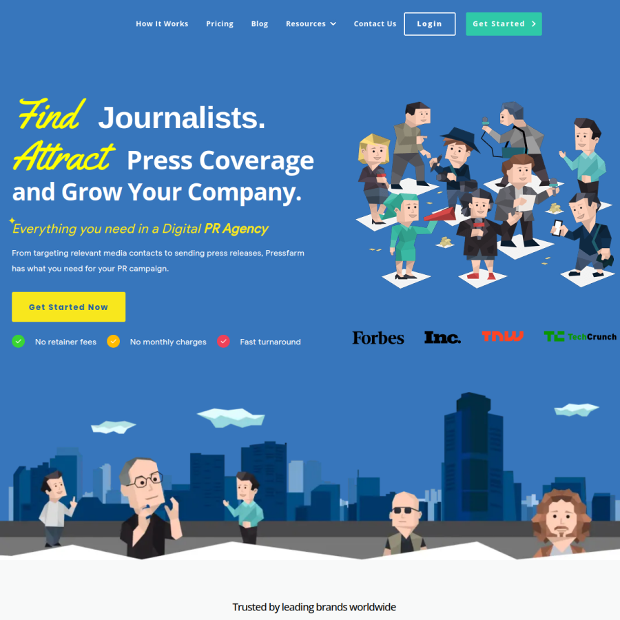 press.farm homepage screenshot