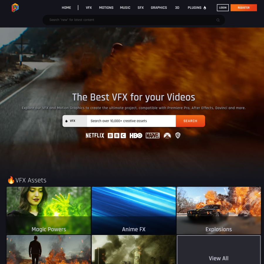 productioncrate.com homepage screenshot