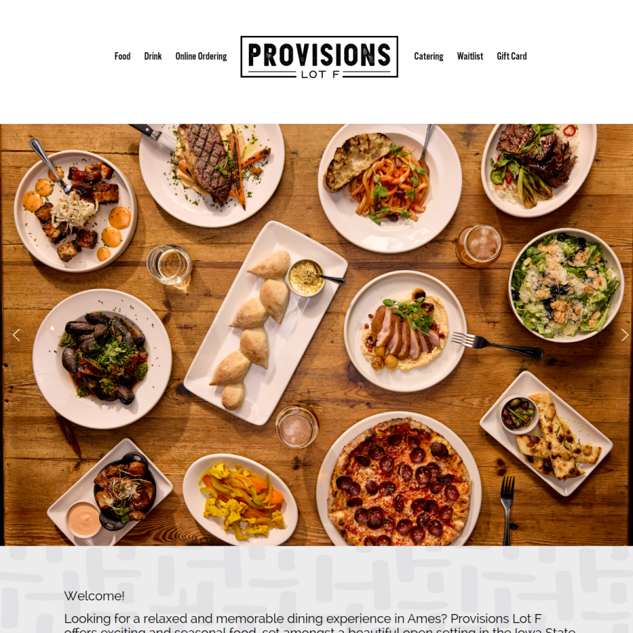 provisionsames.com homepage screenshot