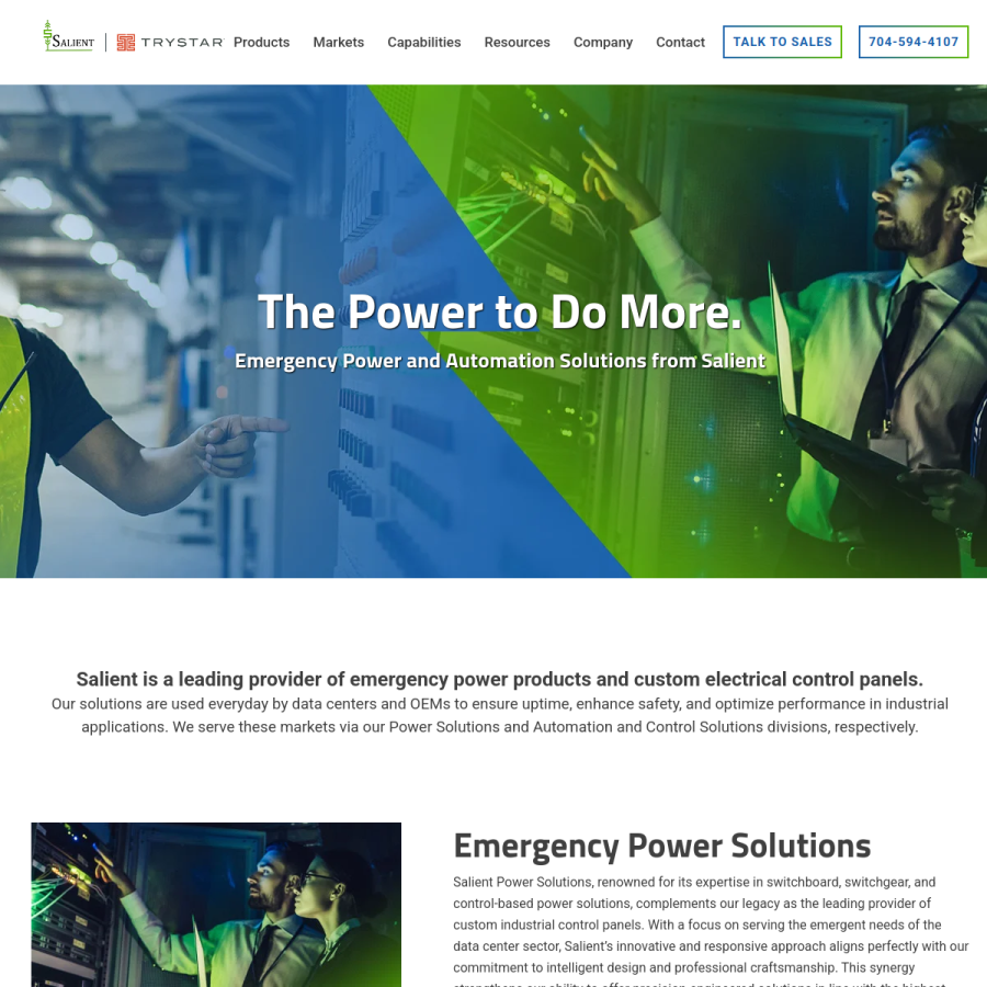 psicontrolsolutions.com homepage screenshot