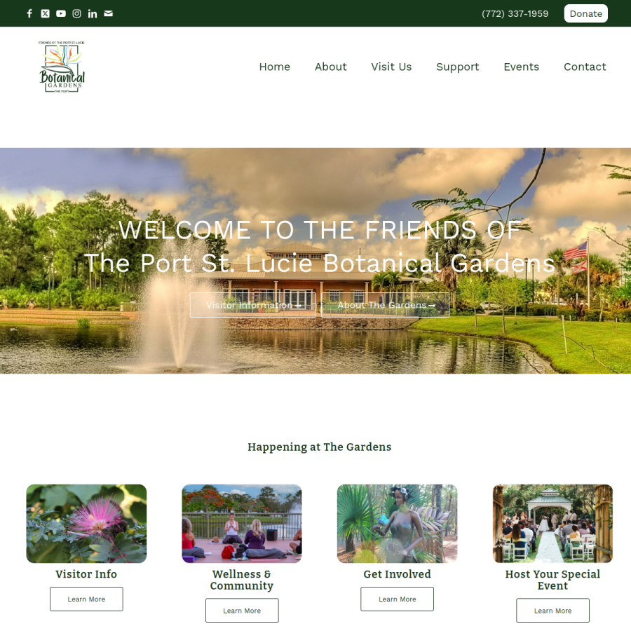 pslbg.org homepage screenshot