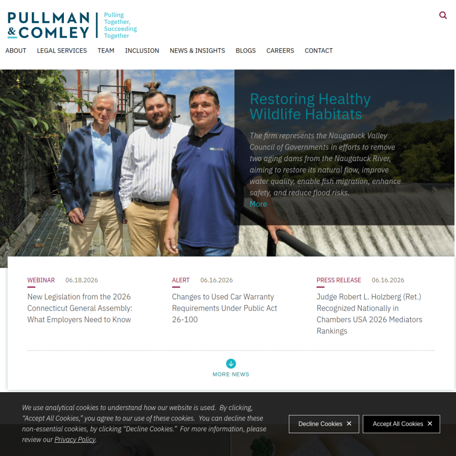 pullcom.com homepage screenshot
