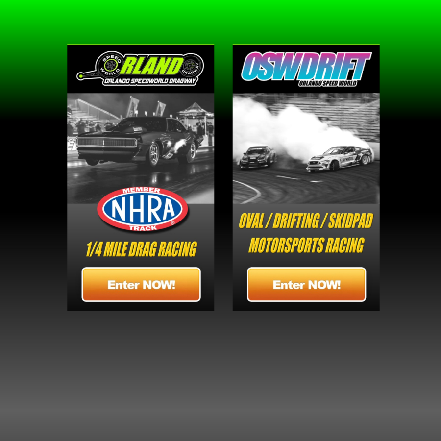 raceosw.com homepage screenshot
