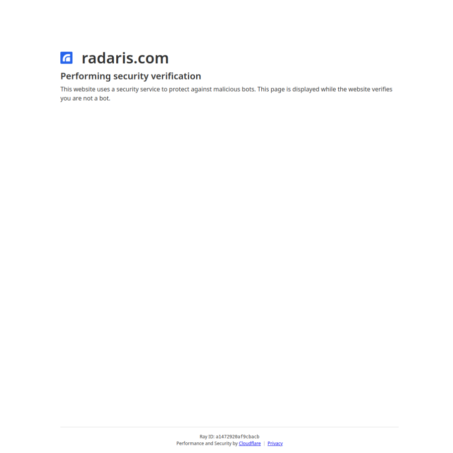 radaris.com homepage screenshot