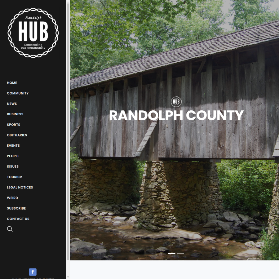 randolphhub.com homepage screenshot