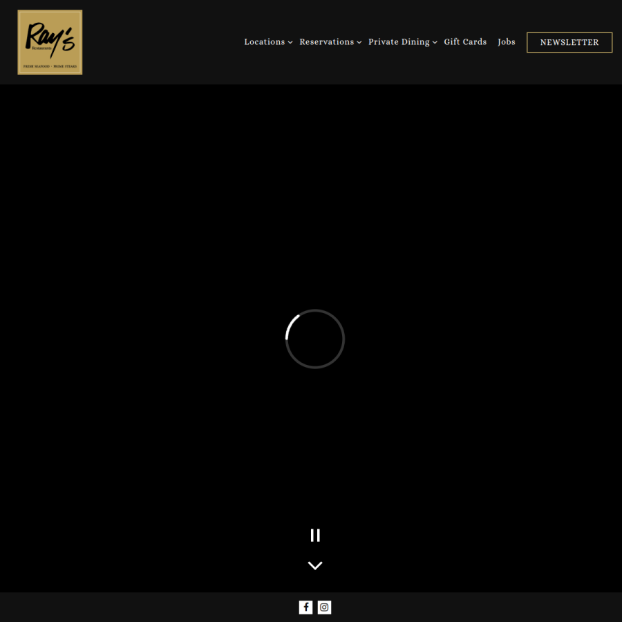 raysrestaurants.com homepage screenshot