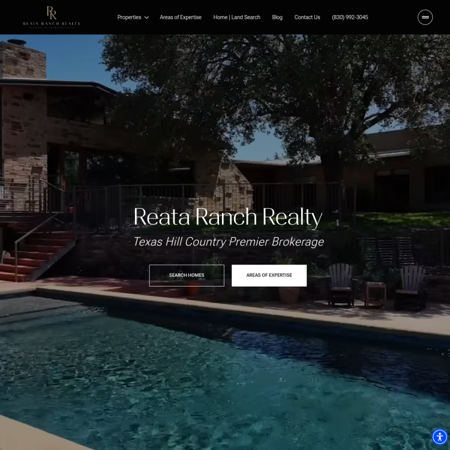 reataranchrealty.com homepage screenshot
