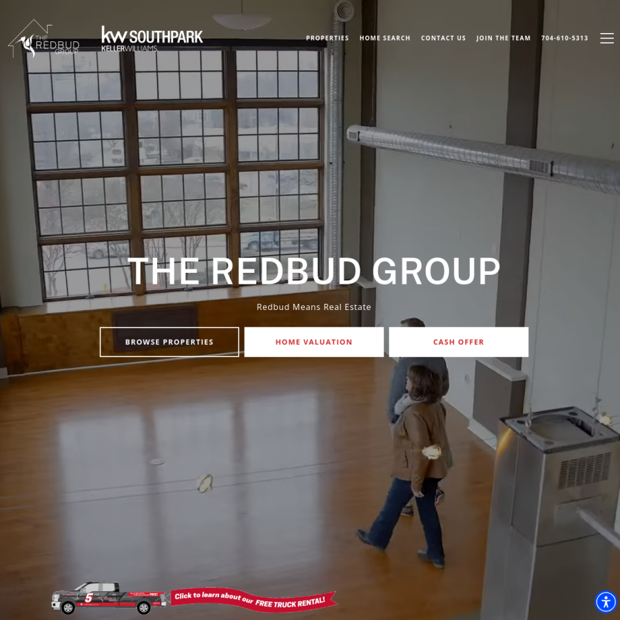 redbudgroup.com homepage screenshot