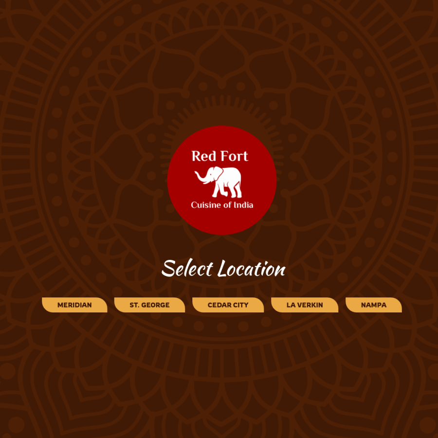 redfortcuisine.com homepage screenshot