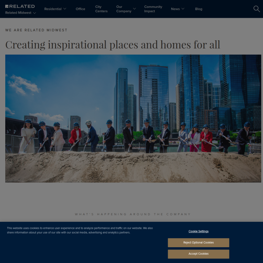 relatedmidwest.com homepage screenshot