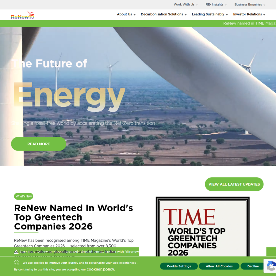 renew.com homepage screenshot