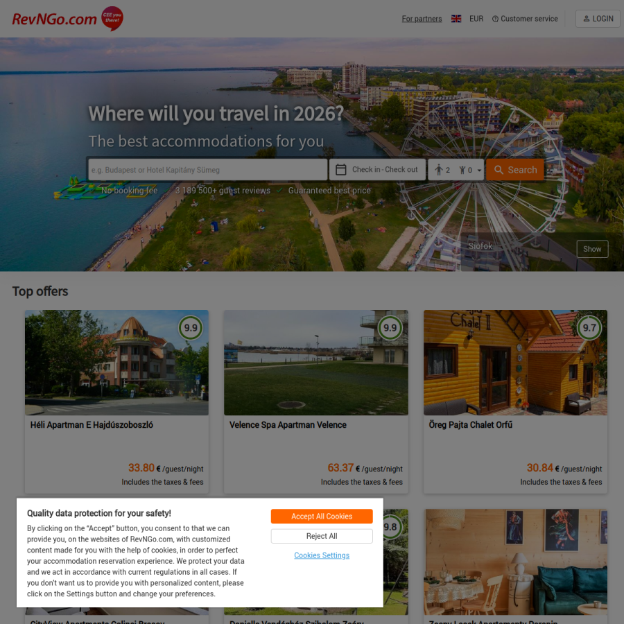 revngo.com homepage screenshot