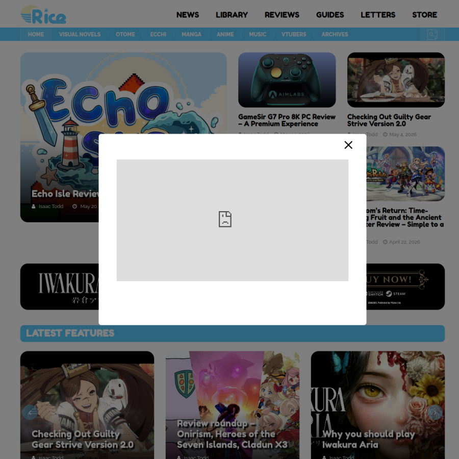 ricedigital.co.uk homepage screenshot