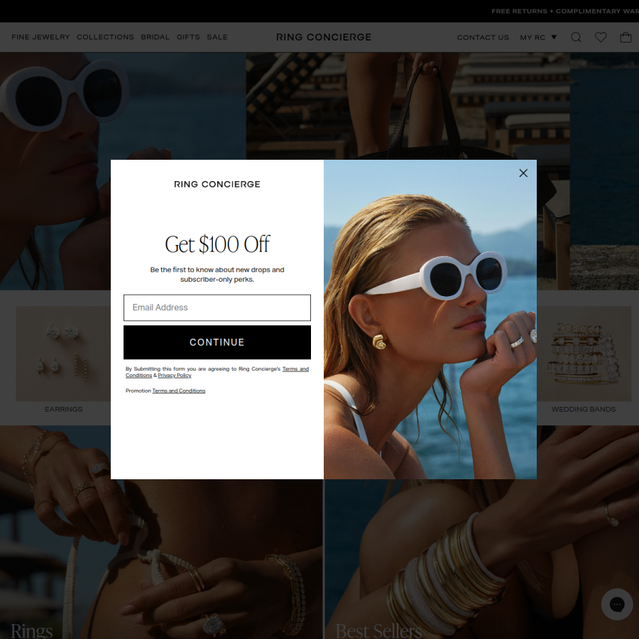 ringconcierge.com homepage screenshot
