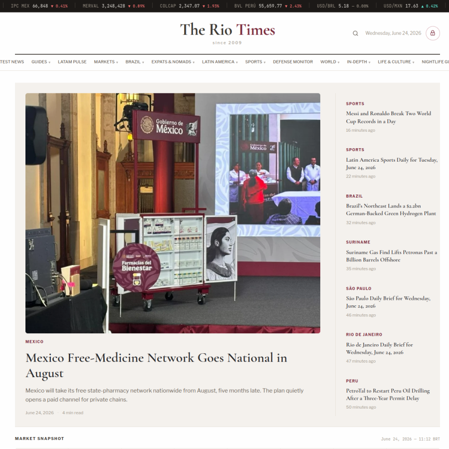 riotimesonline.com homepage screenshot