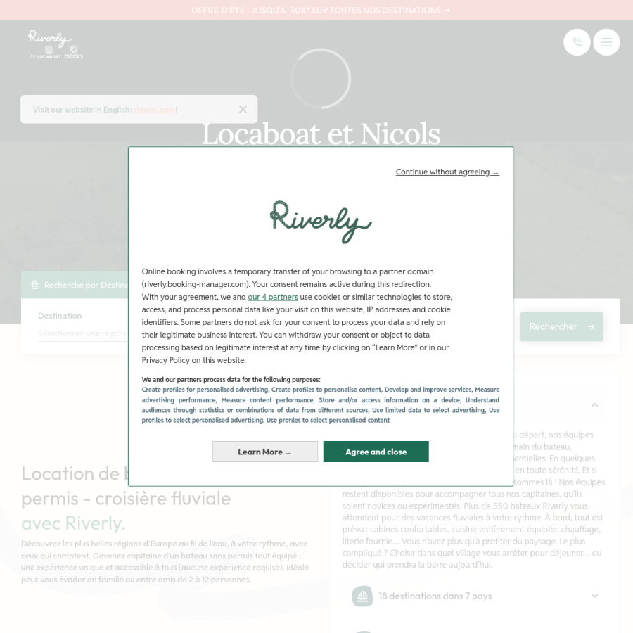 riverly.com homepage screenshot