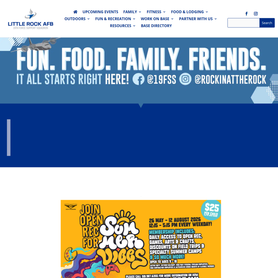 rockinattherock.com homepage screenshot