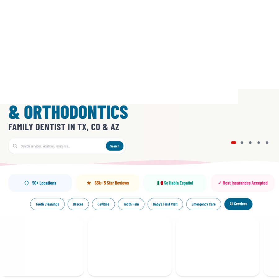 rodeodental.com homepage screenshot