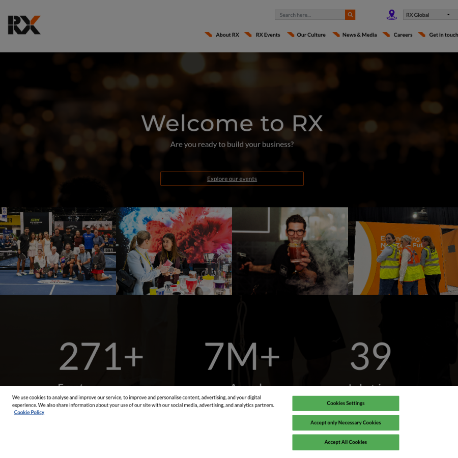 rxglobal.com homepage screenshot