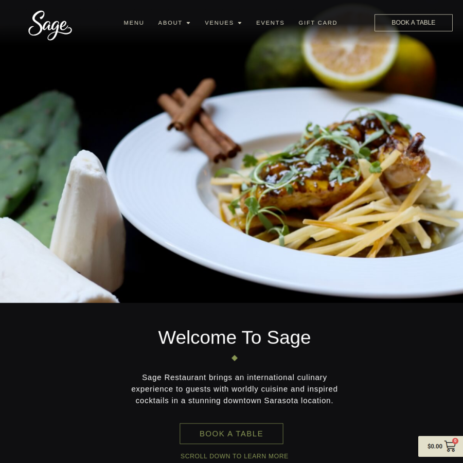 sagesrq.com homepage screenshot