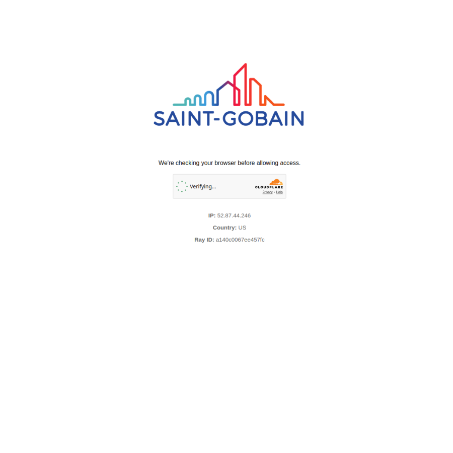 saint-gobain.com homepage screenshot