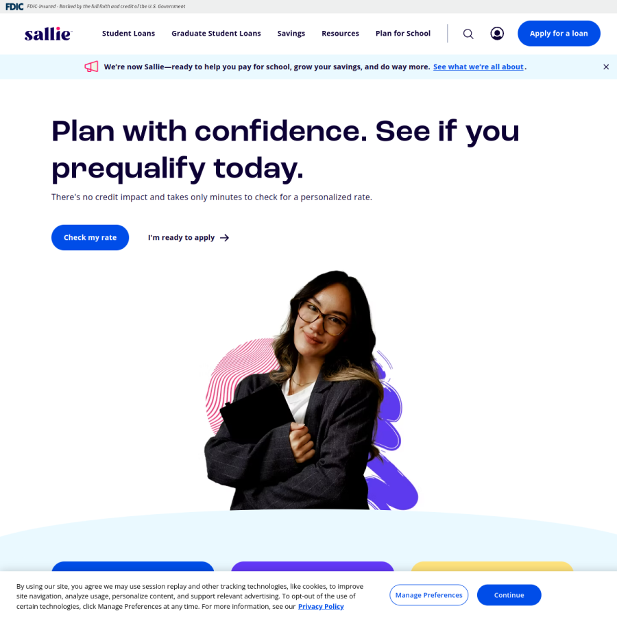 salliemae.com homepage screenshot