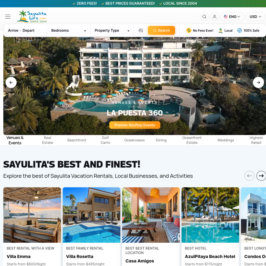 sayulitalife.com homepage screenshot