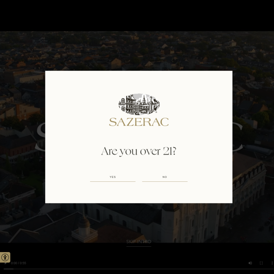 sazerac.com homepage screenshot