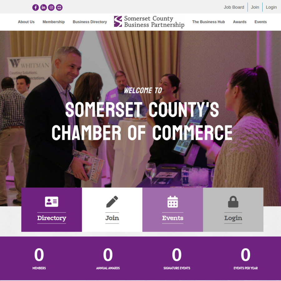 scbp.org homepage screenshot
