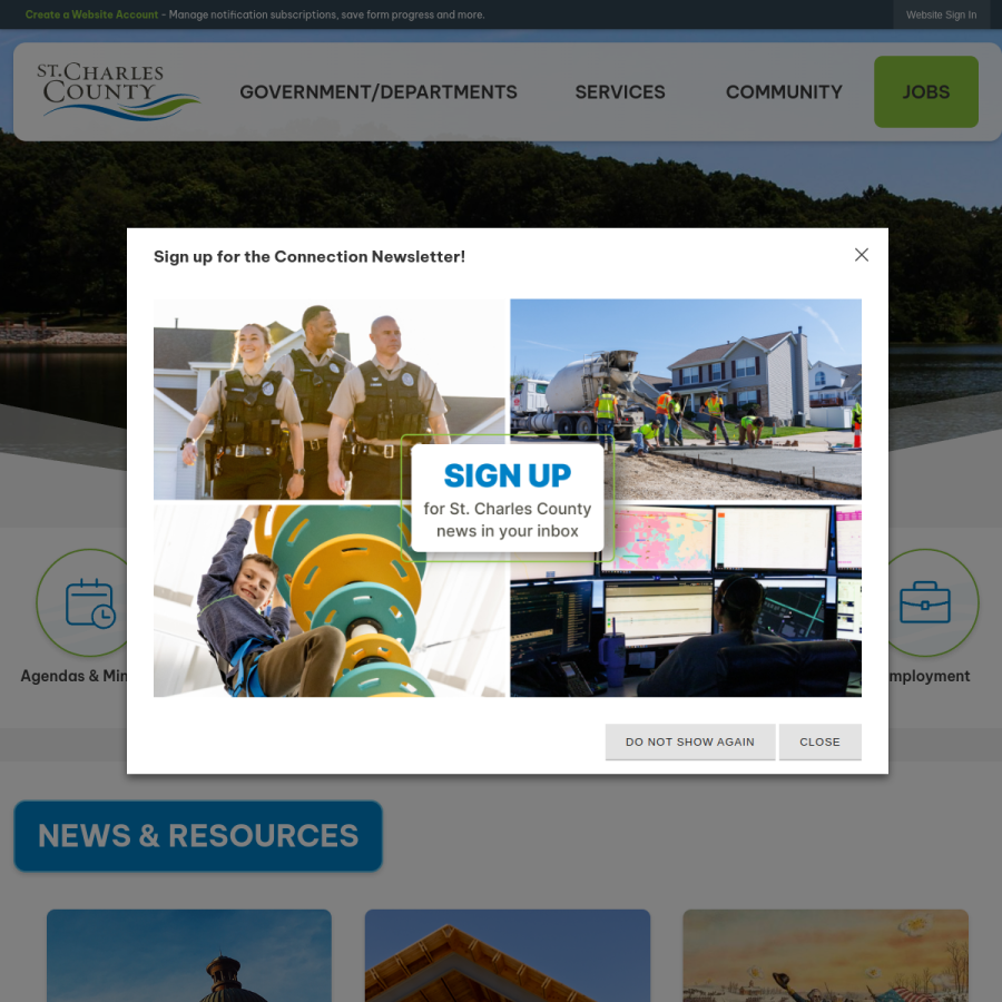 sccmo.org homepage screenshot