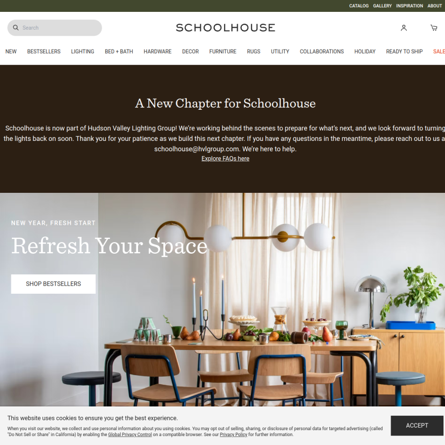 schoolhouse.com homepage screenshot