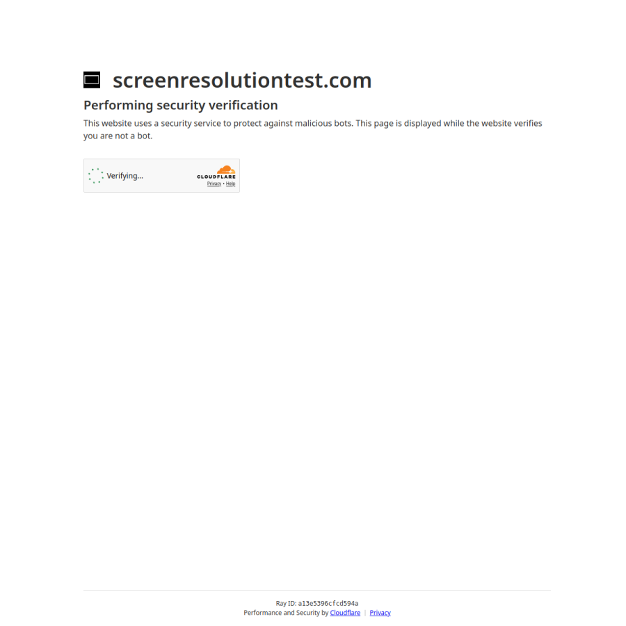 screenresolutiontest.com homepage screenshot