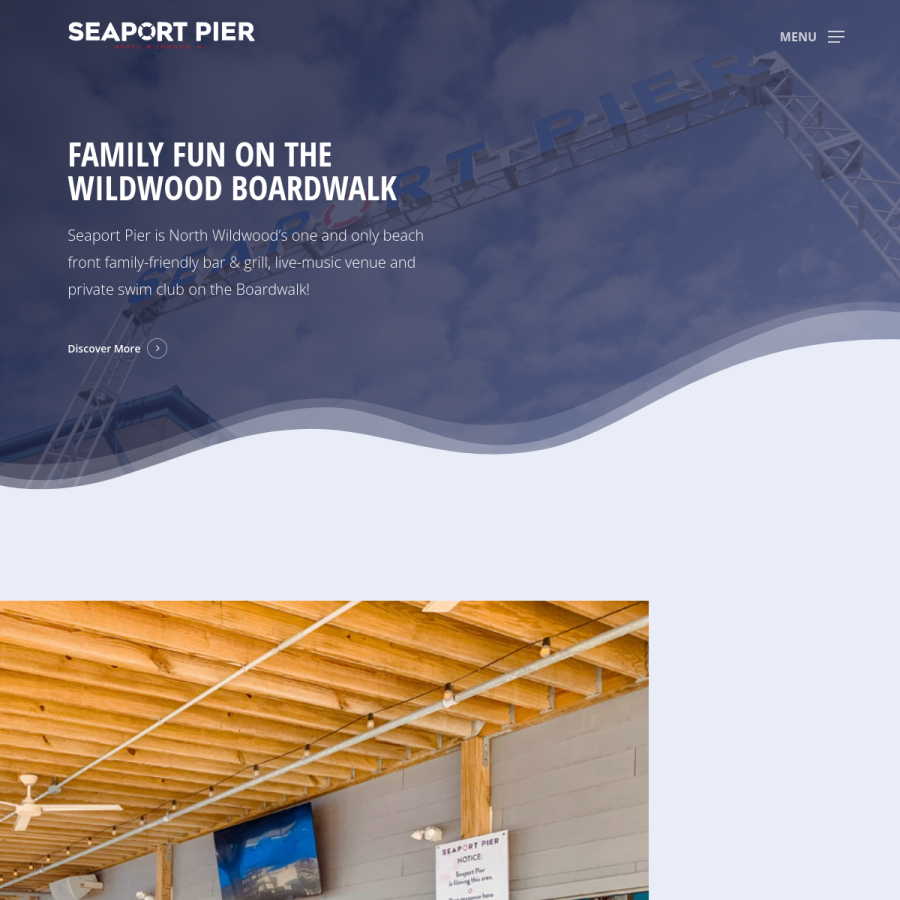 seaportpier.com homepage screenshot