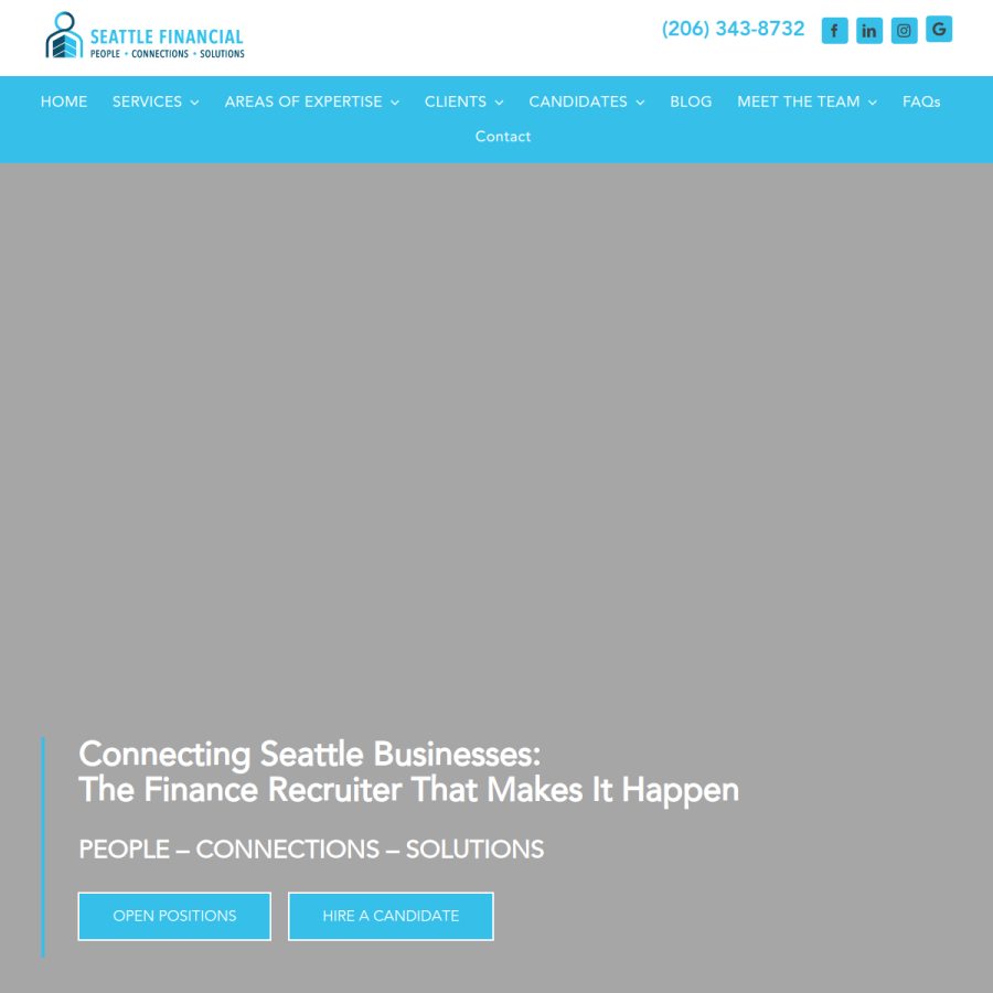 seattlefinancial.com homepage screenshot